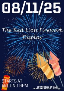 Fireworks Display 8th November 2025