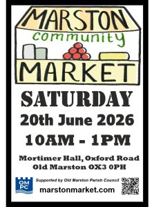 Marston Community Market 20th June 2026